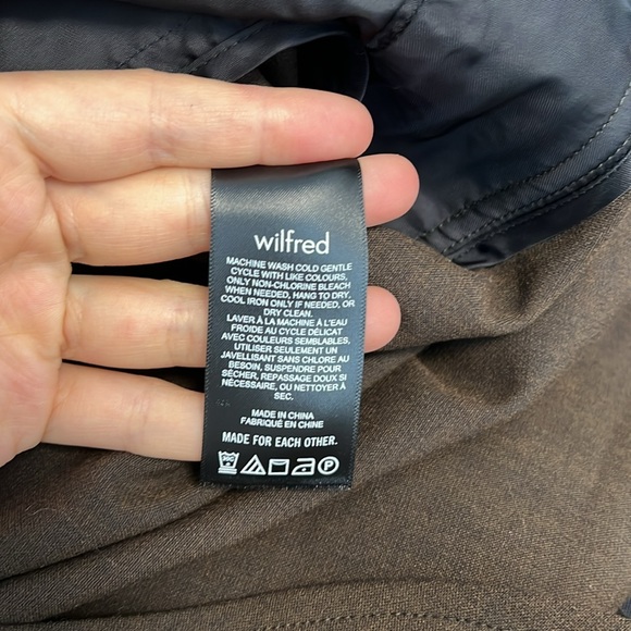 Aritzia mocha brown ganna jacket sz xxs worn once - Picture 4 of 10